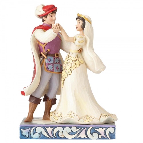 PRE PRODUCTION SAMPLE - Jim Shore Disney Traditions - Snow White & Prince Wedding Figurine Figurine