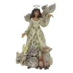 Heartwood Creek Angel Collection - White Woodland Angel Spring Scene - Beauty Abounds