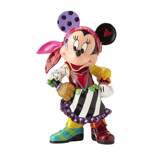 Disney Britto Minnie Mouse Pirate Figurine Large