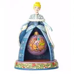 Jim Shore Disney Traditions - Cinderella Christmas Figurine - Tidings Of Friendship