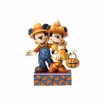 Jim Shore Disney Traditions - Mickey And Minnie Mouse As Candy Corns - Countdown To Candy