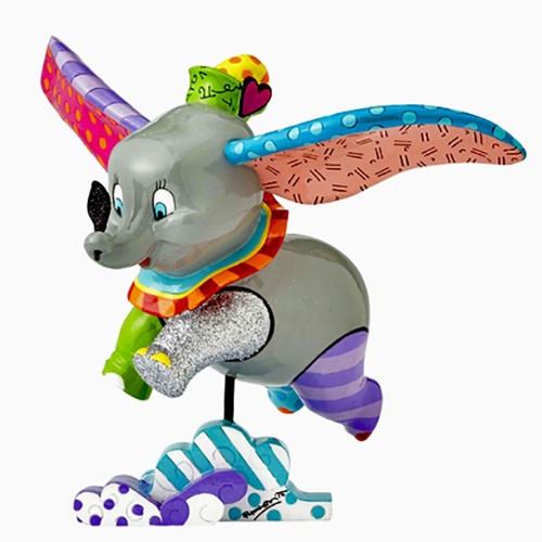 Disney Britto Dumbo Flying Figurine