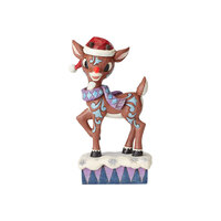 PRE PRODUCTION SAMPLE - Jim Shore Rudolph Traditions - Rudolph With Light