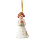 Growing Up Girls - Brunette Age 5 Hanging Ornament