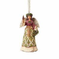 PRE PRODUCTION SAMPLE - Heartwood Creek Victorian - Angel with Candle Ornament
