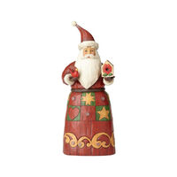PRE PRODUCTION SAMPLE - Folklore by Jim Shore - Santa with Birdhouse