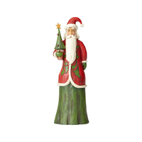 PRE PRODUCTION SAMPLE - Folklore By Jim Shore - Santa With Tree