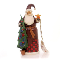 PRE PRODUCTION SAMPLE - Folklore by Jim Shore - Santa with Tree and Star