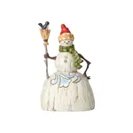 PRE PRODUCTION SAMPLE - Folklore by Jim Shore - Snowman with Broom