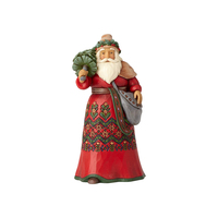 Jim Shore Heartwood Creek Santas Around The World - Swedish Santa