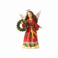 PRE PRODUCTION SAMPLE - Heartwood Creek Classic - Pint Sized Angel with Wreath