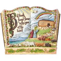 Jim Shore Heartwood Creek - Noahs Ark Bible Story Book