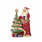Heartwood Creek Santa Collection - 15th Anniversary Santa With Tree