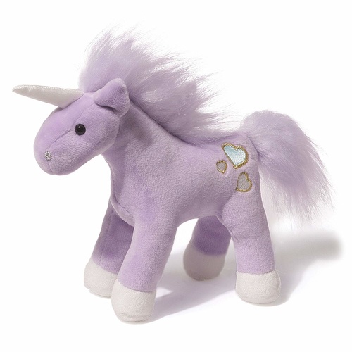 Unicorn Chatters Plush with Sound - Purple
