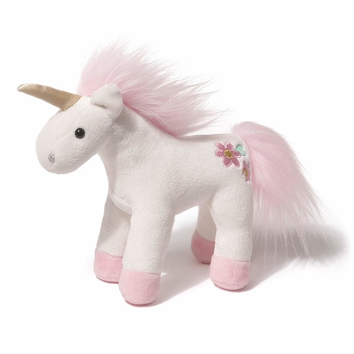 Unicorn Chatters Plush with Sound - White