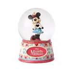 Jim Shore Disney Traditions Water Ball - Minnie Mouse - I Heart You