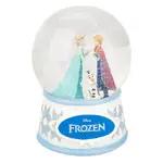 UNBOXED - Jim Shore Disney Traditions Water Ball - Elsa Anna & Olaf - Act Of Love