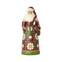 UNBOXED - Heartwood Creek Classic - Santa with Satchel Statue