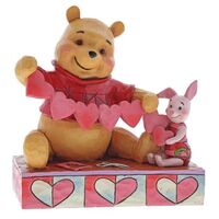 PRE PRODUCTION SAMPLE - Jim Shore Disney Traditions - Winnie the Pooh - Handmade Valentine