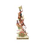 Jim Shore Heartwood Creek Classic - Lighted Stacked Christmas