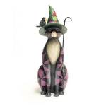 Jim Shore Heartwood Creek Halloween - Black Cat Witch Statue