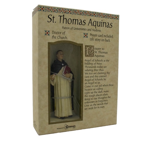 Roman Inc - Saint Thomas Aquinas - Patron of Universities and Students