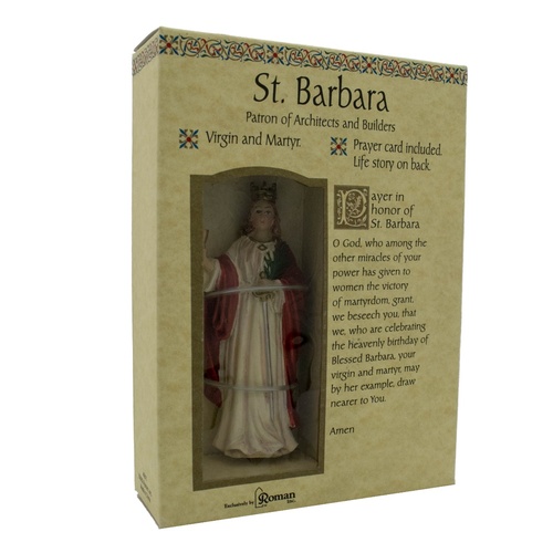 Roman Inc - Saint Barbara - Patron of Architects and Builders
