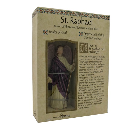 Roman Inc - Saint Raphael - Patron of Physicians, Travelers, and the Blind