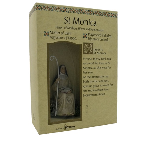 Roman Inc - Saint Monica - Patron of Mothers, Wives and Homemakers