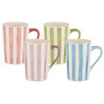 Bundanoon Tube Mug - Watercolour Stripes - Set of 4