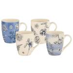 Bundanoon Coupe Mug - Garden Blues - Set of 4