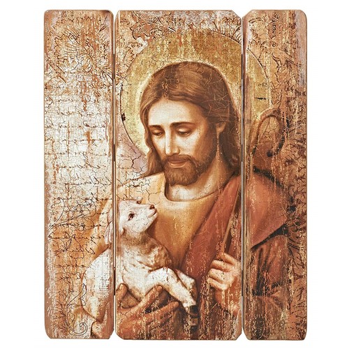 Roman Inc - Jesus with Lamb Panel