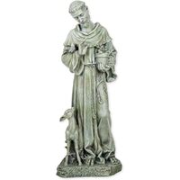 Roman Inc Garden Statue - St Francis 45cm