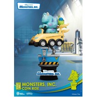 Beast Kingdom D Stage - Disney Pixar Monsters Inc Coin Ride Sulley and Mike