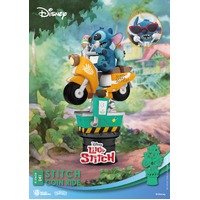 Beast Kingdom D Stage - Disney Lilo & Stitch Coin Ride Stitch and Scrump