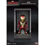 Beast Kingdom Mini Egg Attack - Marvel Iron Man 3 Mark XVII with Hall of Armor
