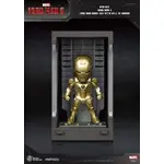 Beast Kingdom Mini Egg Attack - Marvel Iron Man 3 Mark XXI with Hall of Armor