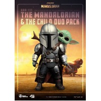 Beast Kingdom Egg Attack - Star Wars the Mandalorian & The Child Duo Pack