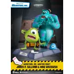 Beast Kingdom Master Craft - Disney Pixar Monsters Inc James P Sullivan & Mike Wazowski