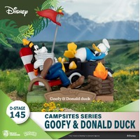 Beast Kingdom D Stage - Disney Campsites Series Goofy and Donald Duck
