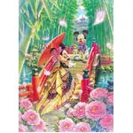 Tenyo Puzzle 266pc - Disney Mickey & Minnie Japanese Style Wedding