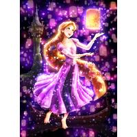 Tenyo Puzzle 266pc - Disney Rapunzel Bright Dream in the Night Sky