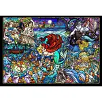 Tenyo Puzzle 500pc - Disney The Little Mermaid Story Stained Glass