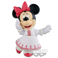 Q POSKET Disney Figurine - Fluffy Puffy Minnie