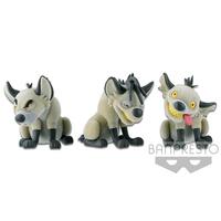 Q POSKET Disney Figurine - Fluffy Puffy Banzai, Shenzi & Ed 