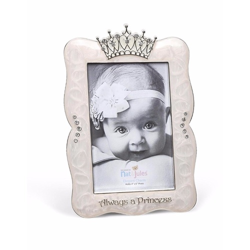 Demdaco Baby - Elegant Charms Always A Princess Photo Frame