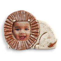 Demdaco Baby - Noah's Ark Lion Head Photo Frame