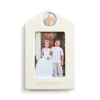 Demdaco Baby - Tender Blessings First Communion Photo Frame 10cm x 15cm