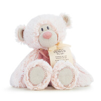Demdaco Baby - Pink Pocket Prayer Bear Plush 28cm