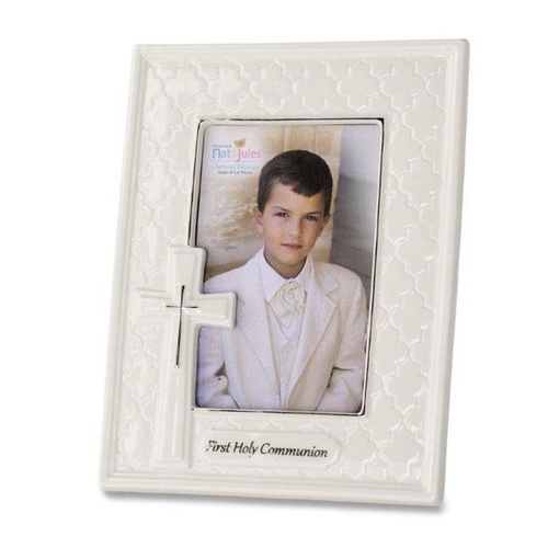 DEMDACO Baby Cherished Blessings - First Holy Communion Photo Frame